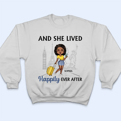 Just A Girl Who Loves Traveling - Gift For Travel Lovers - Personalized Custom Hoodie