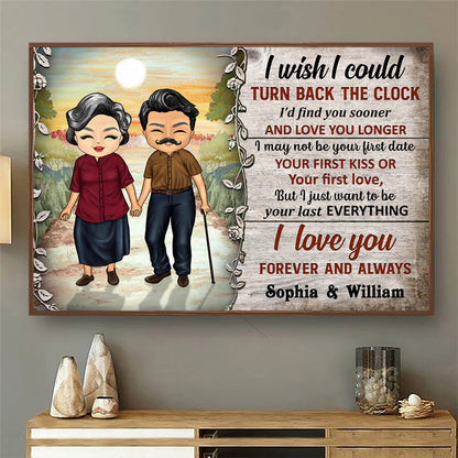 Family Couple The Day I Met You - Gift For Couple - Personalized Custom Poster