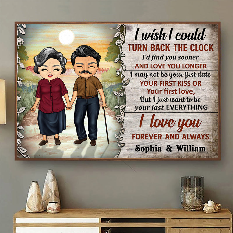 Family Couple The Day I Met You - Gift For Couple - Personalized Custom Poster