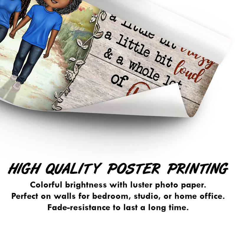 Family Couple The Day I Met You - Gift For Couple - Personalized Custom Poster