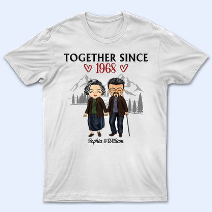 Family Couple I Want To Grow Old With You - Gift For Couples - Personalized Custom Hoodie