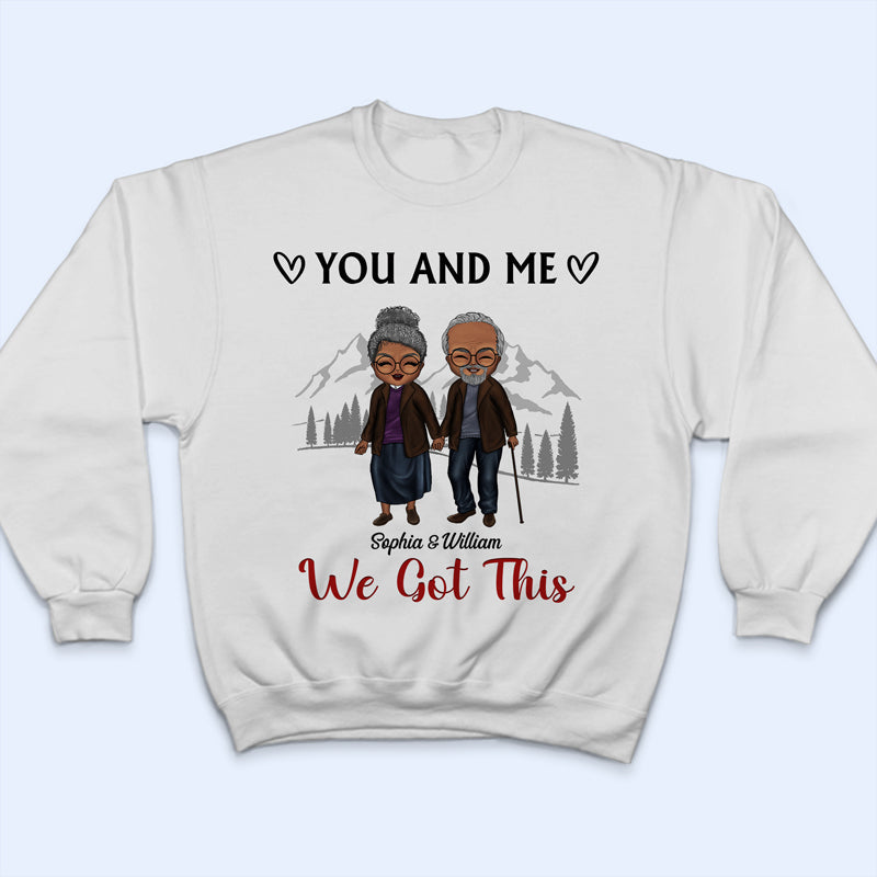 Family Couple I Want To Grow Old With You - Gift For Couples - Personalized Custom Hoodie