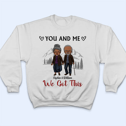 Family Couple I Want To Grow Old With You - Gift For Couples - Personalized Custom Hoodie