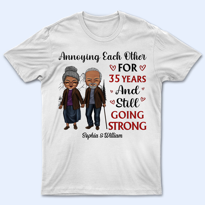 Family Couple Annoying Each Other For Year - Gift For Couples - Personalized Custom Hoodie