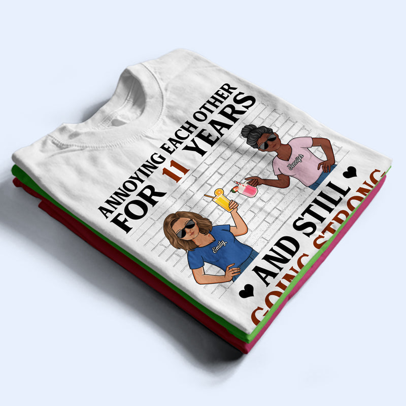 Annoying Each Other Couple Husband Wife - Anniversary Gift- Personalized Custom T Shirt