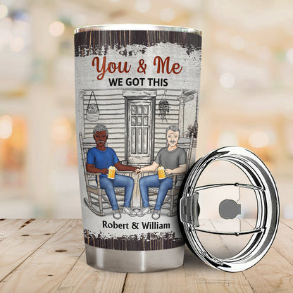 Family Couple I Choose You - Gift For Couples - Personalized Custom Tumbler