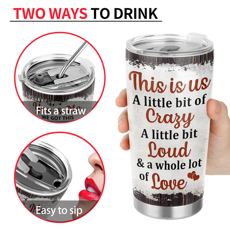 Family Couple I Choose You - Gift For Couples - Personalized Custom Tumbler