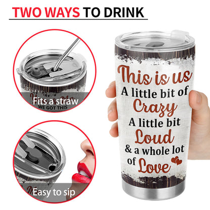 Family Couple I Choose You - Gift For Couples - Personalized Custom Tumbler