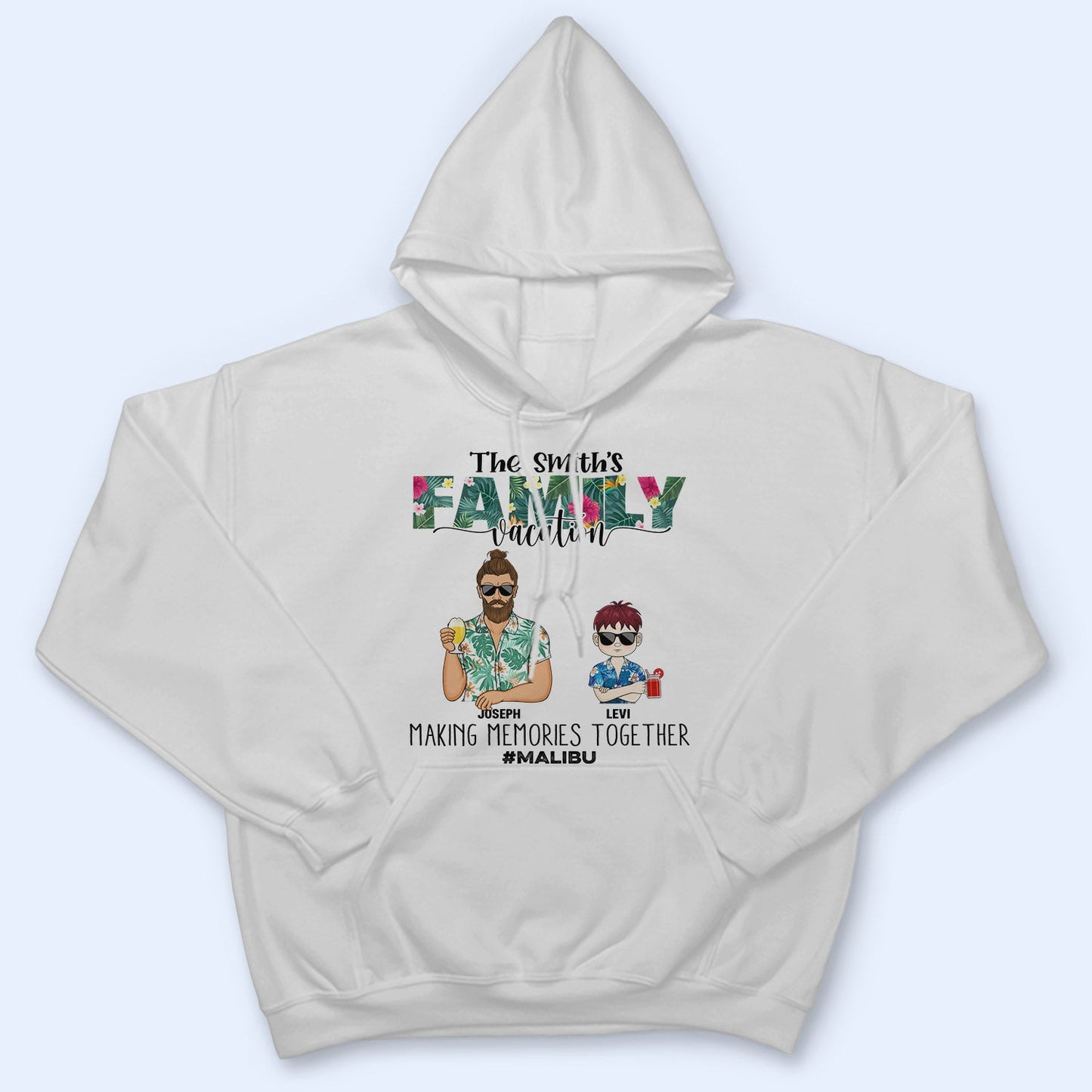 Family Vacation Making Memories Together - Gift For Family - Personalized Custom T Shirt