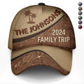Oh Ship It's A Family Trip Summer Vacation - Personalized Classic Cap
