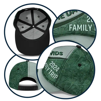 Oh Ship It's A Family Trip Summer Vacation - Personalized Classic Cap