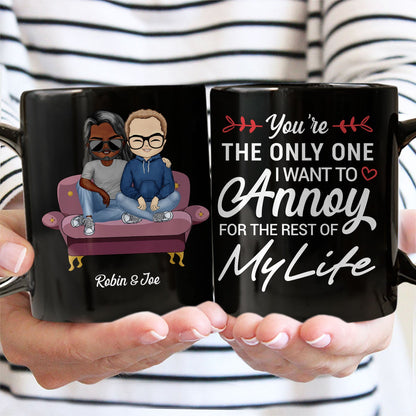 This Is Turning Into A Really Long One Night Stand - Funny, Birthday, Anniversary Gift For Spouse, Couple, Husband, Wife - Personalized Mug
