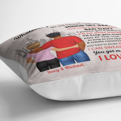 Back Couple The Day I Met You I Have Found The One - Birthday, Loving, Anniversary Gift For Spouse, Husband, Wife, Couple - Personalized Pillow