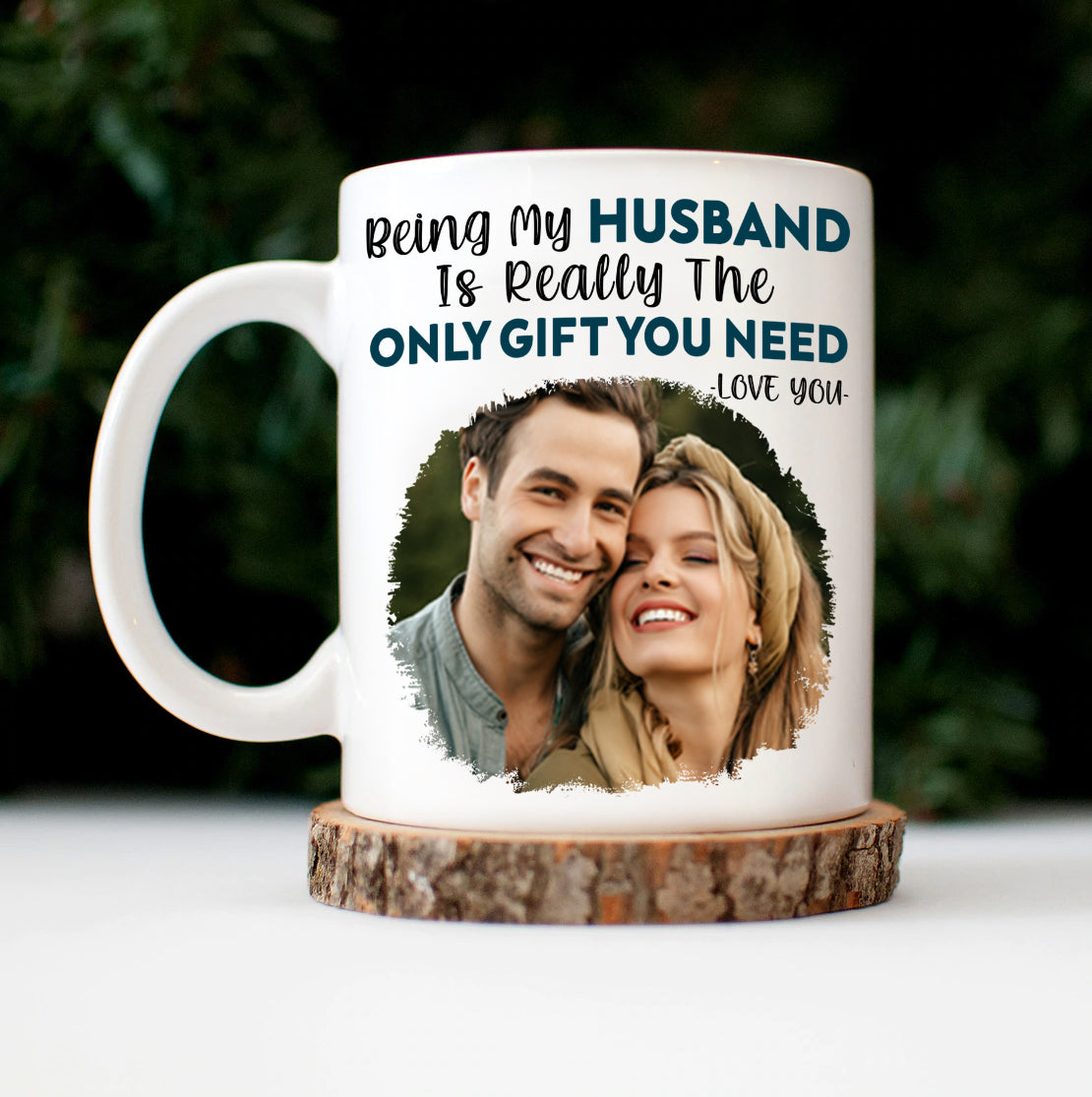 Custom Photo The Only Gift You Need - Gift For Sister, Brother, Dad, Mom, Couple, Family - Personalized Mug