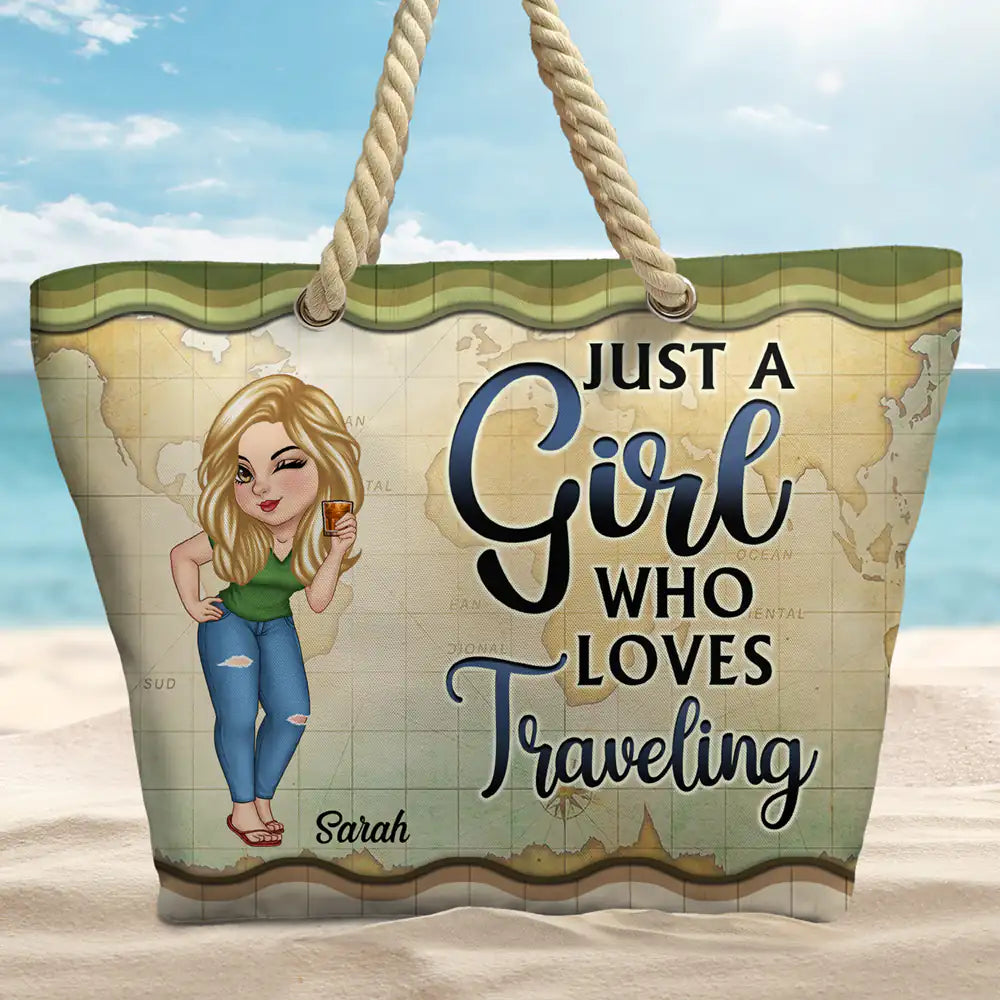 Retired See You At The Beach - Personalized Beach Bag