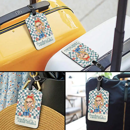 Girls Trip Traveling - Personalized Luggage Tag
