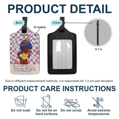 Girls Trip Traveling - Personalized Luggage Tag