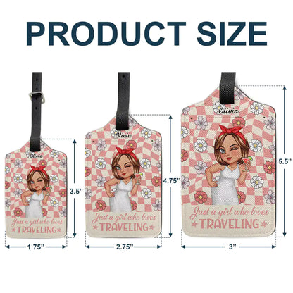 Girls Trip Traveling - Personalized Luggage Tag