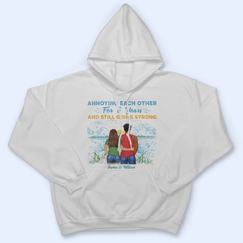 Lake Love Story Ours Is My Favorite - Gift For Couples - Personalized Custom T Shirt