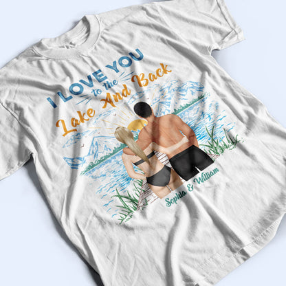 Lake Love Story Ours Is My Favorite - Gift For Couples - Personalized Custom T Shirt