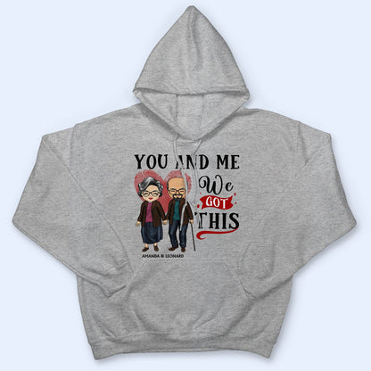 Family Chibi Couple No Returns Or Refunds Husband & Wife - Gift For Couples - Personalized Custom T Shirt