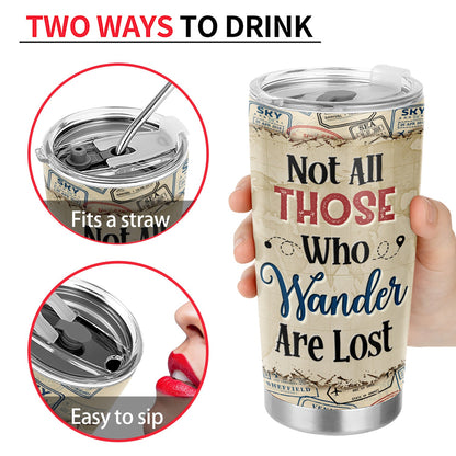 Just A Girl Boy Who Loves Traveling Cruising - Birthday Gift For Him, Her, Trippin', Vacation Lovers - Personalized Custom Tumbler