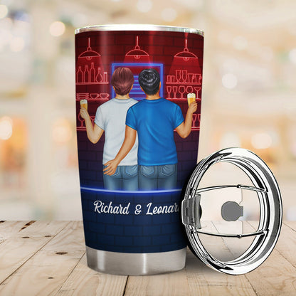 You Are Sexy All The Time, I'm Yours No Returns - Birthday, Anniversary Gift For Spouse, Lover, Hubby, Wifey, Wife, Boyfriend, Girlfriend, Couple - Personalized Custom Tumbler