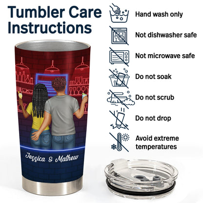 You Are Sexy All The Time, I'm Yours No Returns - Birthday, Anniversary Gift For Spouse, Lover, Hubby, Wifey, Wife, Boyfriend, Girlfriend, Couple - Personalized Custom Tumbler