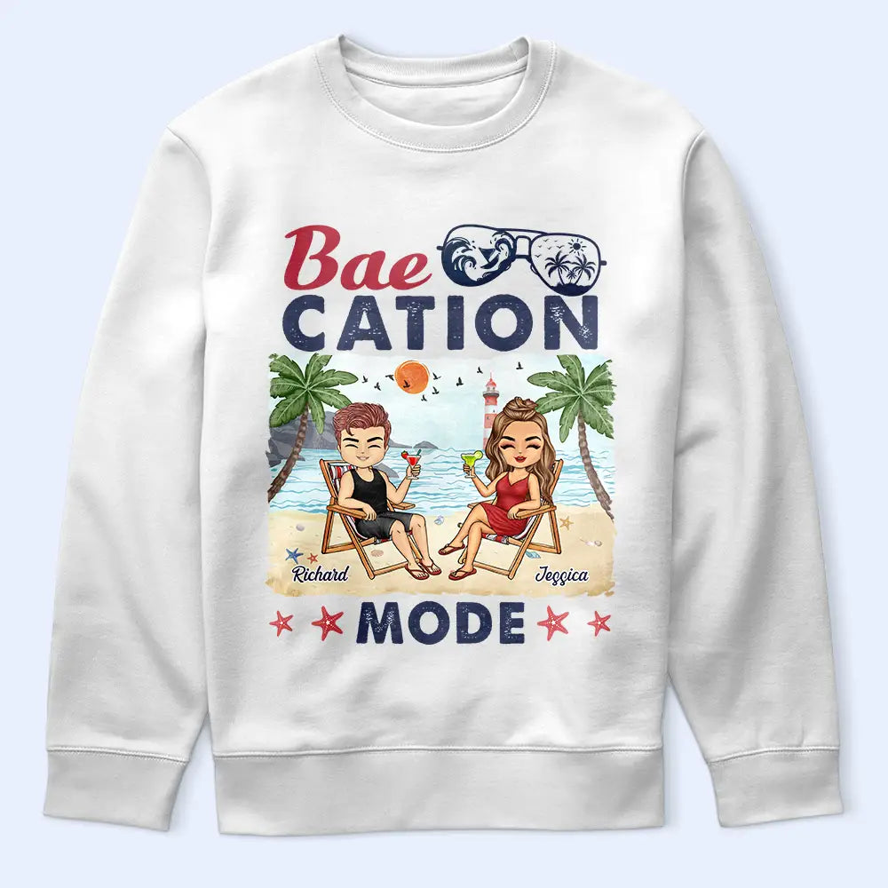 Baecation Mode - Personalized T Shirt