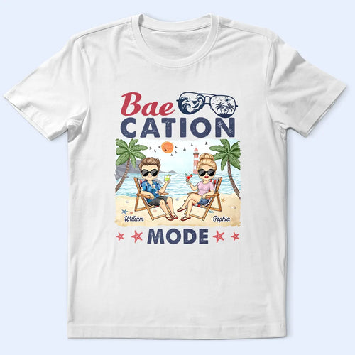 Baecation Mode - Personalized T Shirt