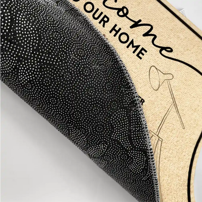 Welcome To Our Home Family - Personalized Doormat