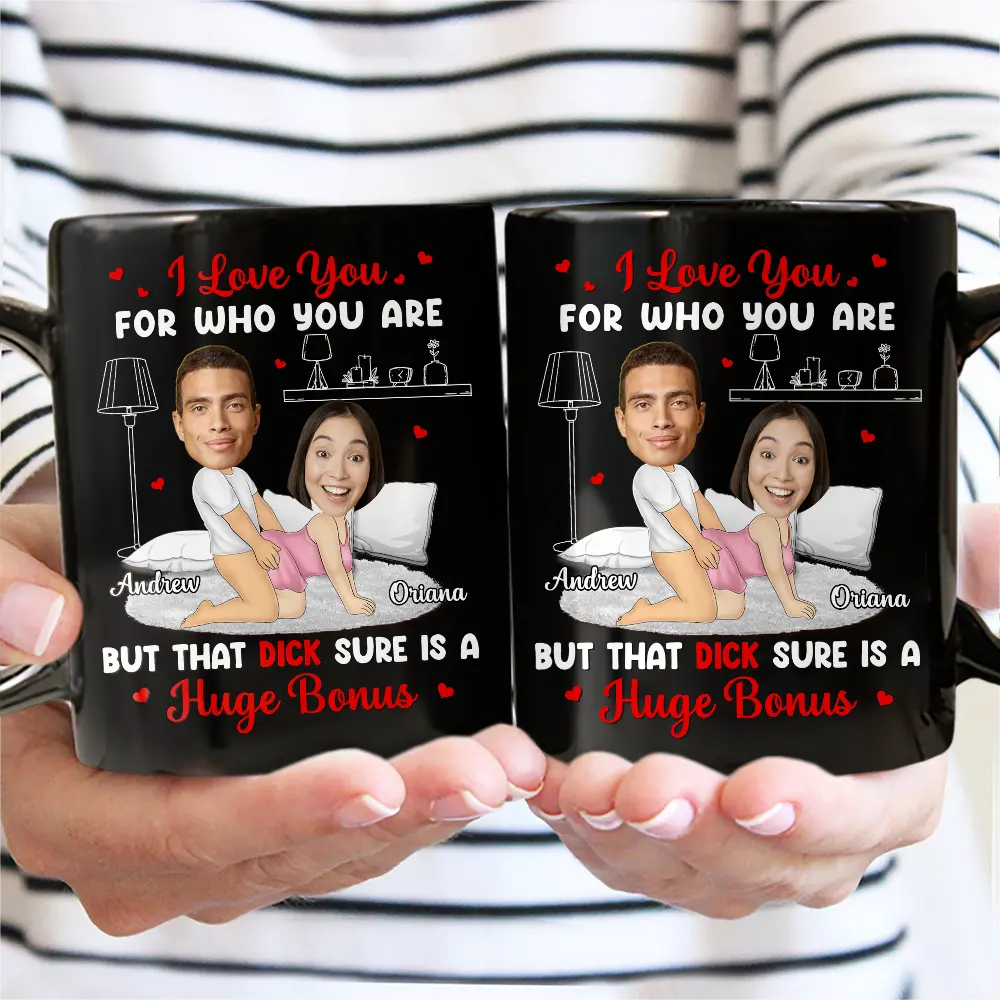 Custom Photo Couple Roses Are Red The Morning Is Foggy - Personalized Mug