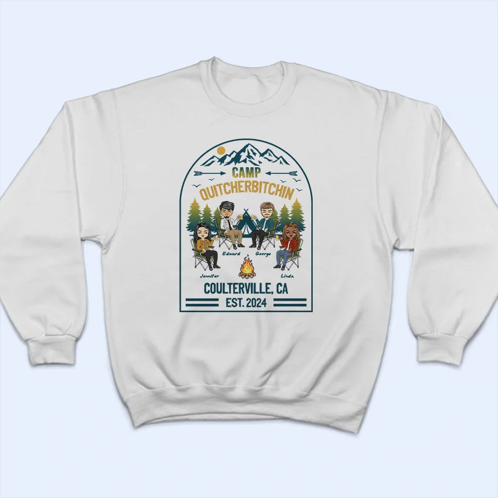 Vintage Camp Making Memories - Personalized T Shirt