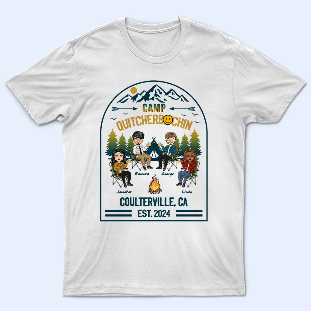 Vintage Camp Making Memories - Personalized T Shirt