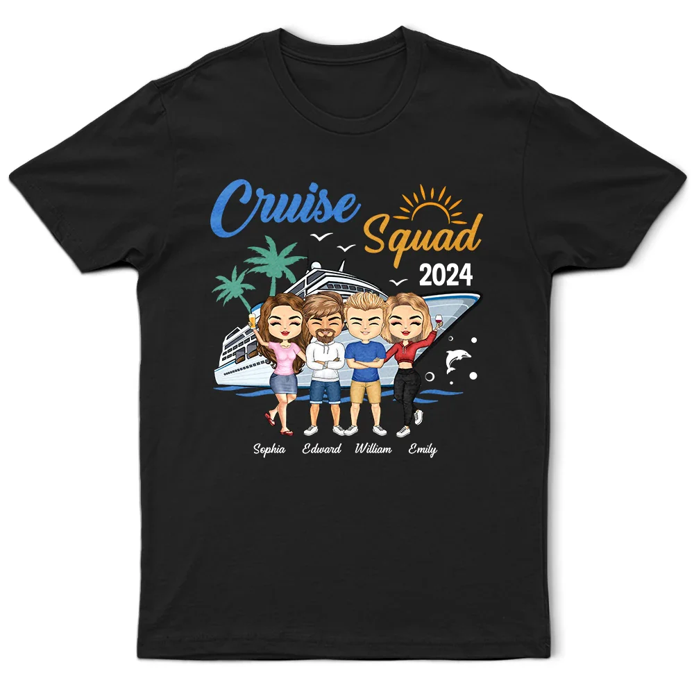 Cruise Squad Bestie Trip - Personalized T Shirt