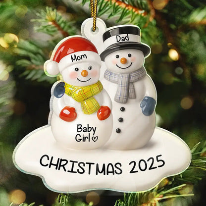 Gia Đình - Hồng Y Mẹ Bố Bà Ông Nội Hồng Y Vòng Tròn Trang Trí