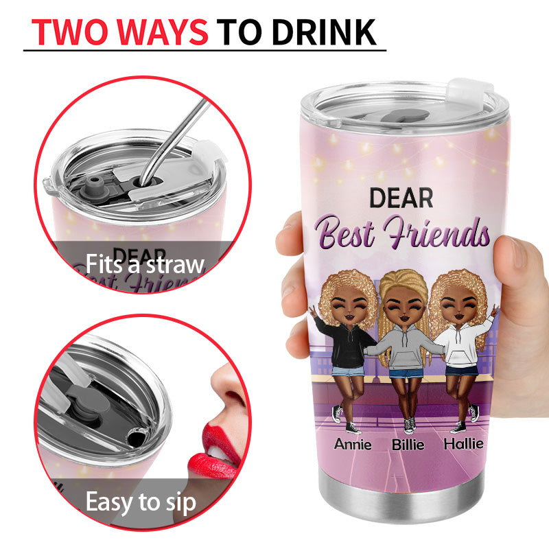 Thank You For Everything - Gift For Best Friends, Besties, BFFs - Personalized Custom Tumbler
