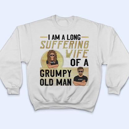 Long Suffering Wife - Couple Gifts - Personalized Custom Hoodie