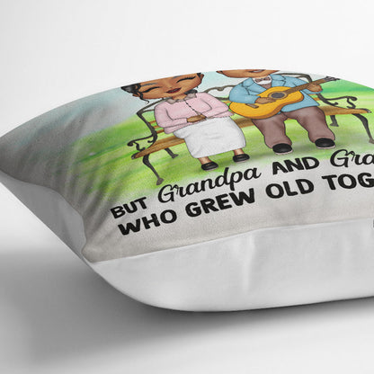 The Most Romantic Love Story - Gift For Senior Couples & Grandparents - Personalized Custom Pillow