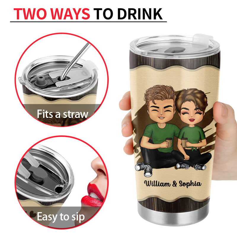 Couple Gift Have Coffee For The Rest Of Lives - Personalized Custom Tumbler