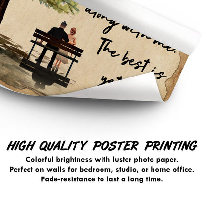 Grow Old With Me - Gift For Couples - Personalized Custom Poster