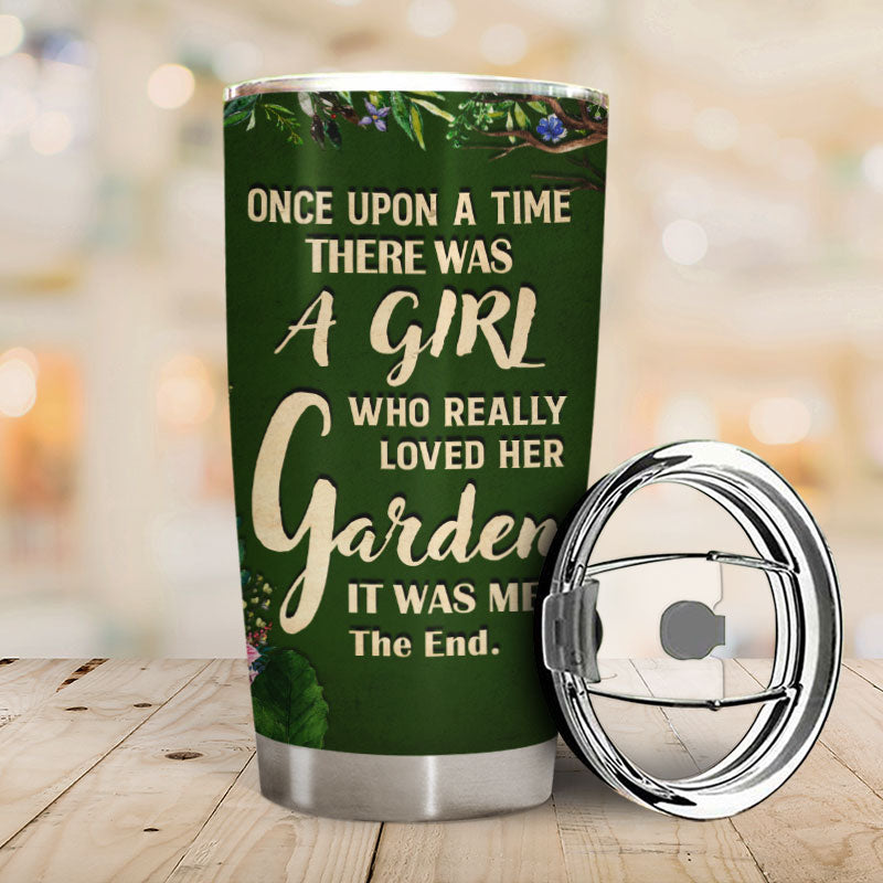 Once Upon A Time Gardening - Gift For Garden Lovers - Personalized Custom Tumbler