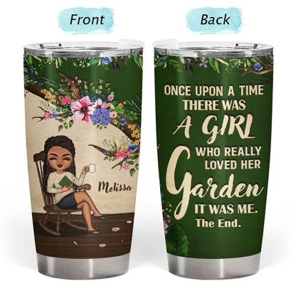 Once Upon A Time Gardening - Gift For Garden Lovers - Personalized Custom Tumbler