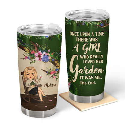 Once Upon A Time Gardening - Gift For Garden Lovers - Personalized Custom Tumbler