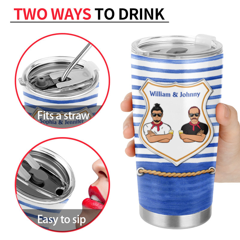 Haven't Boiled Each Other - Gift For Couples - Personalized Custom Tumbler