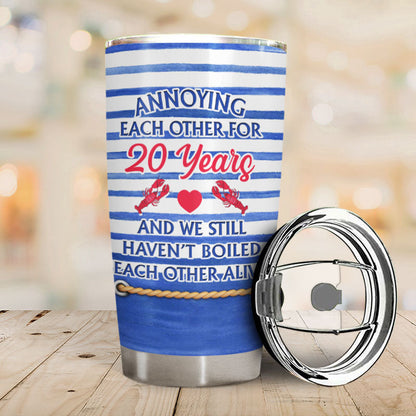 Haven't Boiled Each Other - Gift For Couples - Personalized Custom Tumbler