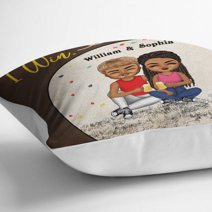 Couple I Can't Say I Love You Enough - Personalized Custom Pillow