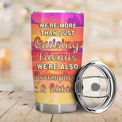 Cruise Bestie Life Is Better On A Cruise - Personalized Custom Tumbler