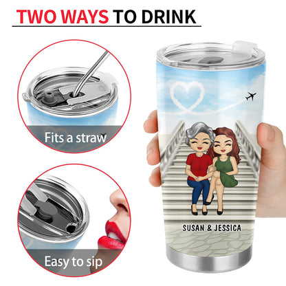 Let's Start With Forever - Gift For Couples - Personalized Custom Tumbler