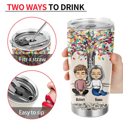 Mother & Children Like Mother Like Daughter - Gift For Mother - Personalized Custom Tumbler